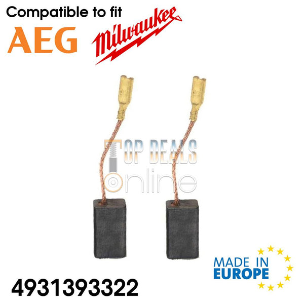 AEG Carbon Brushes for WS 6-100 WS 6-115 WS 6-125 AG750-115 AG750-125 4931393322