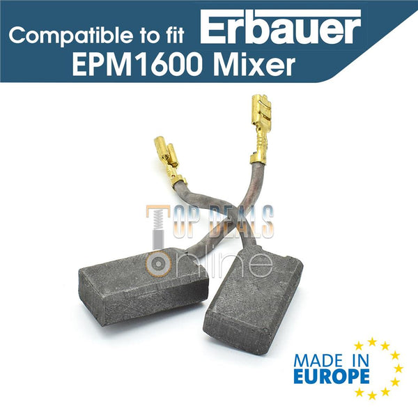 Carbon Brushes for Erbauer EPM1600 Electric Paddle Mixer 240V 1600w