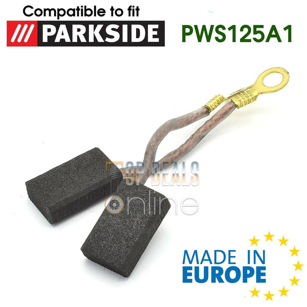 PARKSIDE PWS125 A1 PWS 125 A1 Carbon Brushes for 125mm Angle Grinder 240v